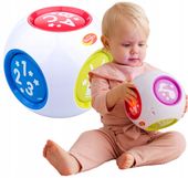 Dumel KOSTKA EDUKATORKA 6w1 ALFABET KOLORY 6M+
