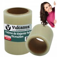 Taśma Naprawcza 25m Do reperowania Folii Tunelowej 15cm do Naprawy Tunelu