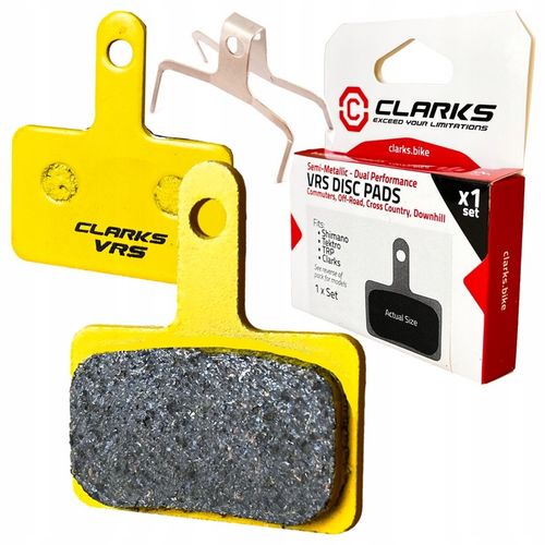 KLOCKI do HAMULCÓW SHIMANO B01S B05S Półmetaliczne CERAMIKA CLARKS VRS811 na Arena.pl