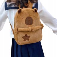 PLECAK PLUSZOWY KAPIBARA PLECACZEK DO PRZEDSZKOLA SZKOŁY DLA DZIECKA DZIECI