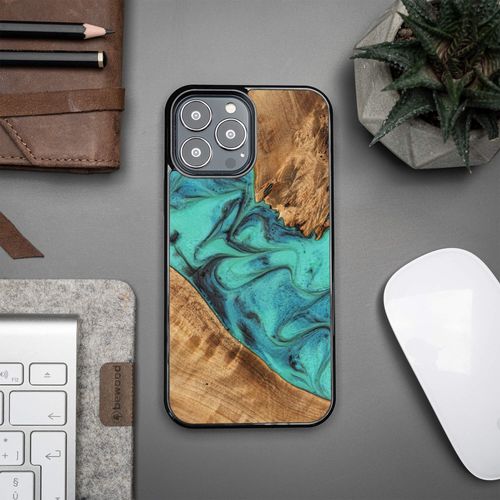 etui bewood unique na iphone 13 pro max - turquoise na Arena.pl