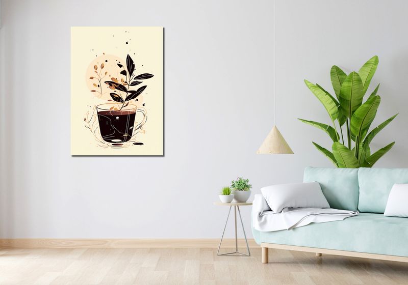 Obraz 70x100cm Jesienna Donica zdjęcie 2