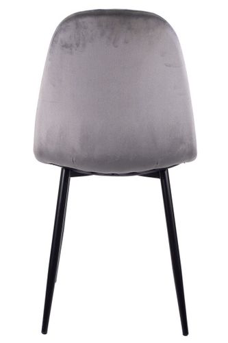 Krzesło tapicerowane GIULIA VELVET GREY na Arena.pl