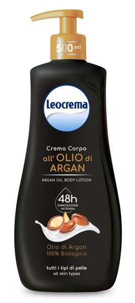 Leocrema Balsam Pompka 500 Ml Argan zdjęcie 1