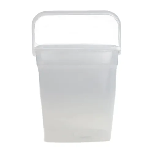 POJEMNIK NA PROSZEK 6L PRZEZROCZYSTY Z RĄCZKĄ DO PRANIA I PRZECHOWYWANIA na Arena.pl