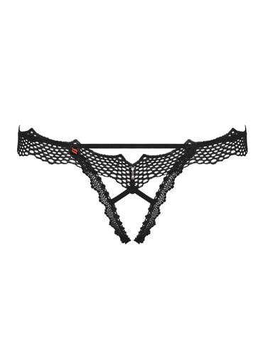 stringi otwarte bravelle obsessive czarne l/xl na Arena.pl