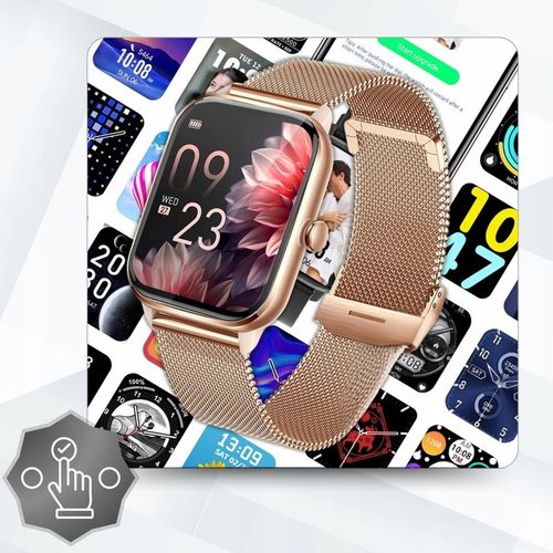 SMARTWATCH DAMSKI ZEGAREK PL MENU POWIADOMIENIA ROZMOWY SMART WATCH na Arena.pl