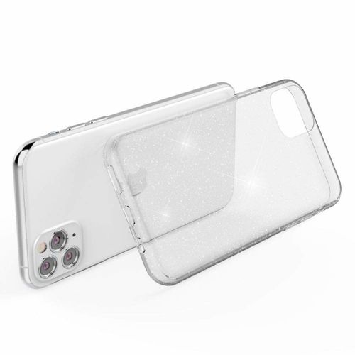 Etui Iphone 11 Pro Max Brokat Trans Glitter Transparentne na Arena.pl