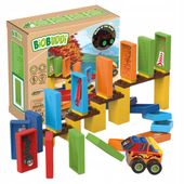 Klocki Domino Zestaw Domino most samochód zestaw klocków rozwojowych Gratis