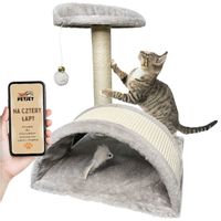 Drapak dla kota z legowiskiem, tunelem i zabawką