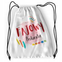 Plecak Prokuratora Sportowy Szkolny Worek Torba Z Nadrukiem Ze Zdjęciem