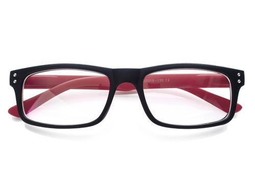 Okulary zerówki wayfarer nerdy na Arena.pl