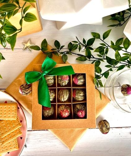 Herbata Kwitnąca Lichi Ball 1 kg - HURT - kulka kwiat rozkwitająca na Arena.pl