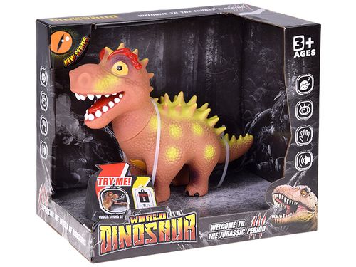 GUMOWY DINOZAUR Z DŹWIĘKIEM DLA DZIECI na Arena.pl