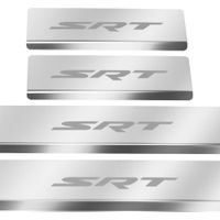 Listwa progowa JEEP GRAND CHEROKEE MK4 WK2 SRT Stal nierdzewna połysk 4szt