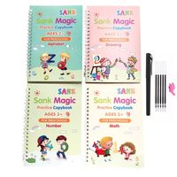 MAGICZNE KSIĄŻECZKI NAUKA PISANIA DŁUGOPIS ZESTAW