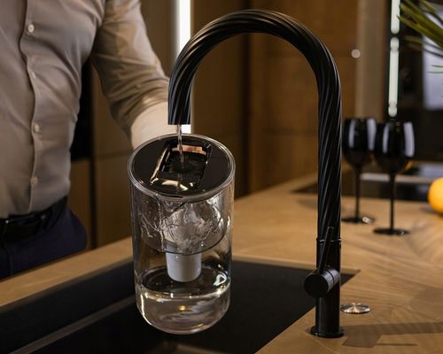 Dzbanek filtrujący szklany Wessper AquaMax 3l + 1x Filtr do wody na Arena.pl