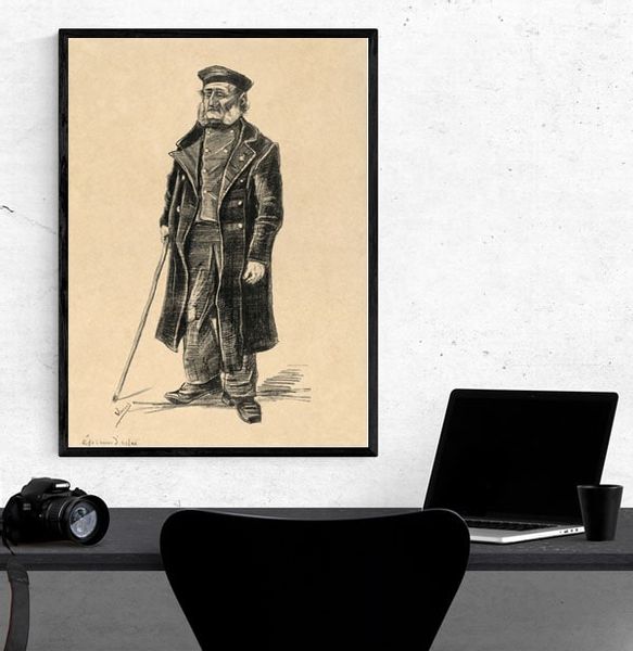 Orphan Man, Vincent van Gogh - plakat 21x29,7 cm zdjęcie 2