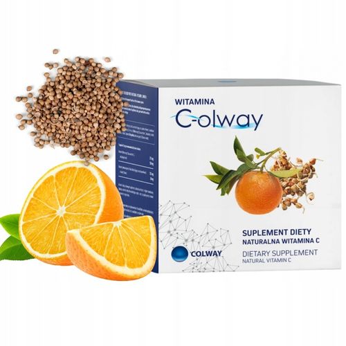 Witamina C C-olway COLWAY 100 Kaps Bioorganiczna Wzmacnia Odporność +GRATIS na Arena.pl