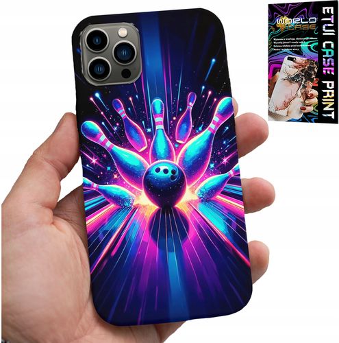 ETUI DO IPHONE 12 PRO MAX - KRĘGLE BOWLING STRIKE POKROWIEC, PLECKI na Arena.pl