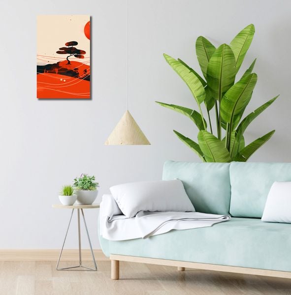 Obraz 30x50cm Czerwone Pustynne Pejzaże zdjęcie 2