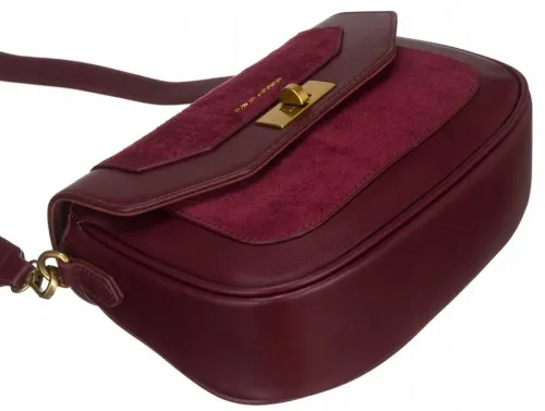 torba z eko skóry david jones bordowy na Arena.pl