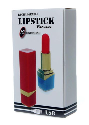 Stymulator-Lipstick Vibrator - Red na Arena.pl