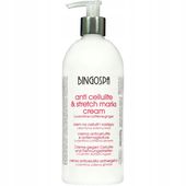 KREM NA CELLULIT I ROZSTĘPY L-KARNITYNA KOFEINA IMBIR 500 ml BINGOSPA