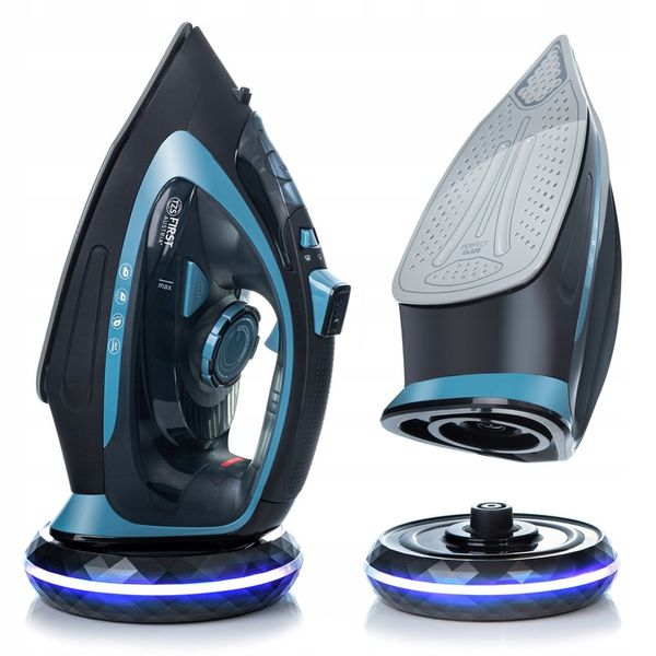 Żelazko parowe BEZPRZEWODOWE LED First Austria zdjęcie 1