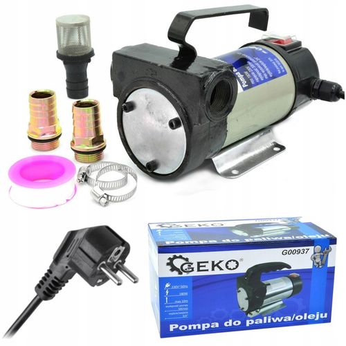 POMPA DO SPUSZCZANIA PALIWA ROPY OLEJU POMPKA 230V 50L na Arena.pl