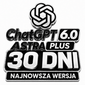 CHATGPT NAJNOWSZA WERSJA 6.0 PLAN PLUS - 30 DNI DOSTĘPU CHAT GPT O1 AI PRO