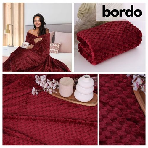 KOC ŚWIĄTECZNY 160X200 NARZUTA NA ŁÓŻKO NA KANAPĘ MIĘKKI PLED Z MIKROFIBRY na Arena.pl