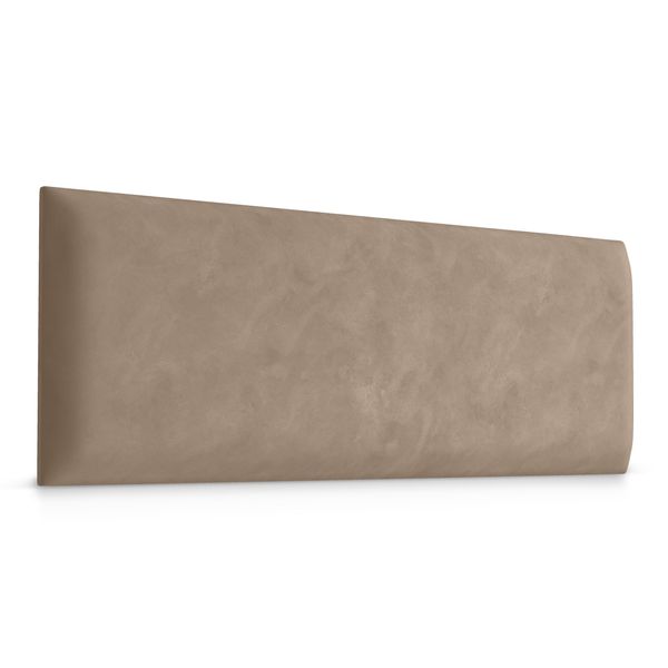 Panel Tapicerowany Ścienny Beżowy 50cm x 15cm zdjęcie 1