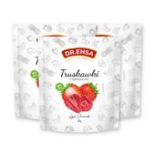 Zestaw 3 x TRUSKAWKI LIOFILIZOWANE 30 g Plastry Bez Konserwantów | Dr.