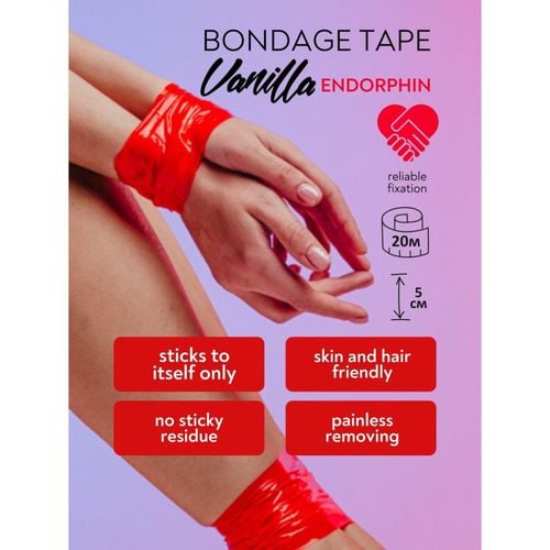 bondage tape vanilla endorphin red na Arena.pl
