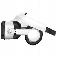 Okulary gogle VR 3D 360° Fiit 3F z słuchawkami do telefonu Android iOS