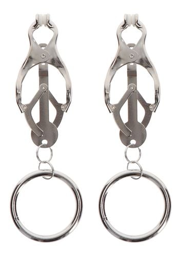butterfly clamps with ring silver na Arena.pl