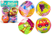 Miękkie Piłeczki Kolorowe Edukacyjne Grzechotka Piłki 4szt. Zestaw