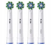 4x końcówka Oral-B Pro Cross Action do szczoteczki elektrycznej białe 100%