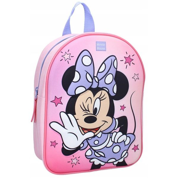 VADOBAG MAŁY PLECAK PRZEDSZKOLNY DLA DZIECI MYSZKA MINNIE MOUSE NADRUK 3D zdjęcie 3