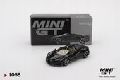 MINI GT BUGATTI W16 2024 Mistral Black 1:64