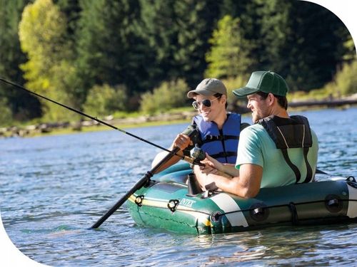 Ponton Intex Seahawk 2os. Pompka + Wiosła 68347 MODEL 2024 na Arena.pl