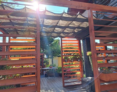 ROLETA RZYMSKA PRZECIWSŁONECZNA MARKIZA ZWIJANA NA WYMIAR Z TKANINY HDPE na Arena.pl