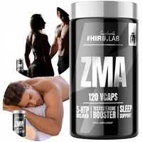ZMA CYNK MAGNEZ WITAMINA B6 TESTOSTERON REGENERACJA SEN 120 MELATONINA HIRO