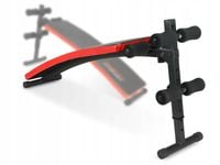 ŁAWKA TRENINGOWA ŁAWECZKA DO ĆWICZEŃ REGULOWANA SKOŚNA NEOSPORT