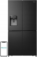 Lodówka HISENSE RQ7P522STFE MD Side by Side No Frost 178.5cm Czarna