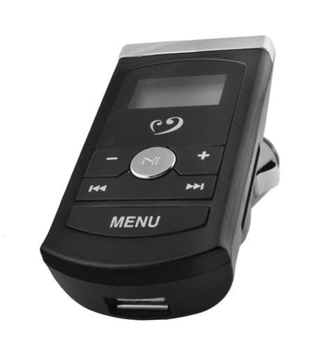 FM TRANSMITER LCD SD USB - CZARNY na Arena.pl