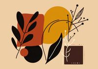 Plakat 42x29,7cm Ciepłe Kontury