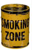 Żółta Popielniczka w stylu Retro Puszka