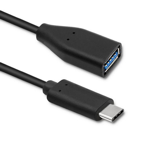 Qoltec Kabel USB 3.1 typ C męski | USB 3.0 A żeński | 0.2m na Arena.pl